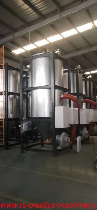 China stainless steel Euro-Hopper Dryer double skin heat preservation  silo dryer OEM Producer good price ahent needed