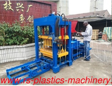 High performance QT4 Full automatic Brick & Paver macking machine/hollow block machine for concrete,cement material