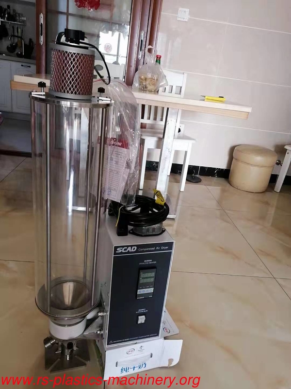 stainless steel hopper Black High quality Compressed Air dryer capacity 40L for plastic line Best price to Haiti