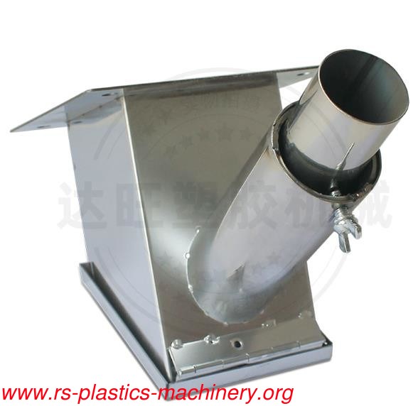 Plastic Hopper Dryer spare parts -stainless steel material Suction Box single pipe good price to Saudi Arabia