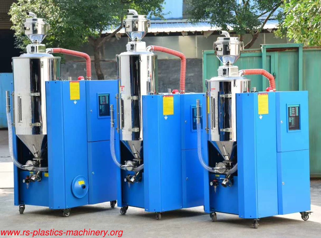 Mass production Blue 3 in 1 Desiccant Wheel Rotor material Dehumidifier Dryer for plastic Injection machine good price