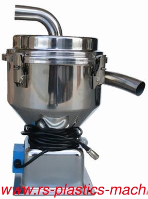 China  Stainless steel Vacuum loader supplier hopper receiver 7.5L for plastics line Best price good quality