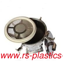China vacuum hopper loader 300G400G700G800G spare parts supplier screen Mesh Filter dust separator good price