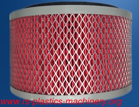 China vacuum auto loader 800G spare part Supplier- Red mesh filter dust filter good price  wholesale needed