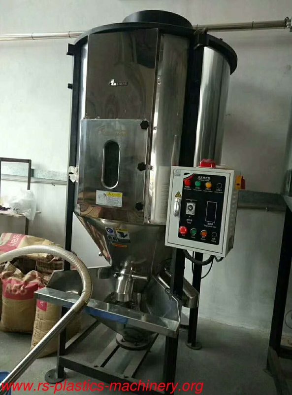 Stainless steel Large Vertical Plastic Color Mixer /capacity one Ton spiral Mixer factory good price