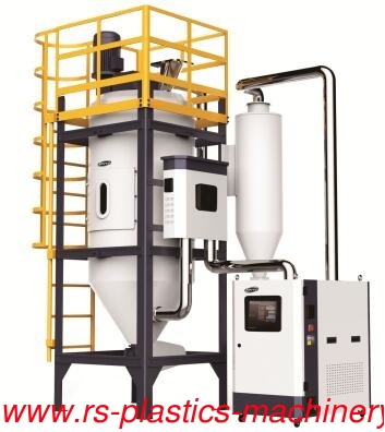 China PET Crystallizer equipment with dehumidifier System Supplier Temp 160C factory Price CE certified  agent needed