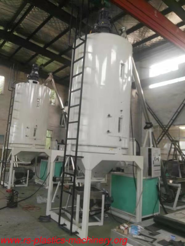 2000Litres Stainless steel plastic PET Crystallizer drying System Supplier good Price CE certified to worldwide