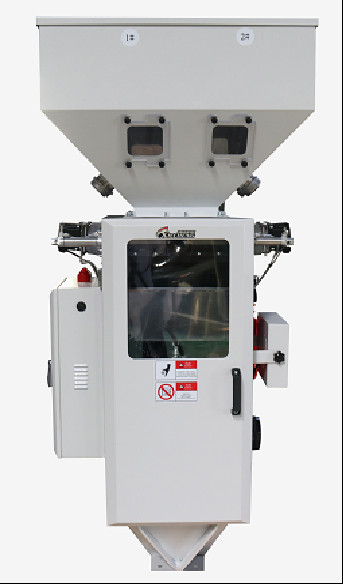 Automatic gravimetric mixing blenders unit/percent weight sensor mixer/Plastic gravimetric doser maker